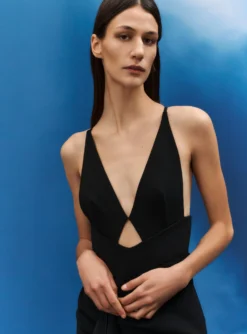 The Cora Midaxi Dress In Black -LARA SALES STORE 012 053 v1 scaled