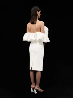 The Raina Midi Dress In Cream -LARA SALES STORE 026 030 v1 scaled