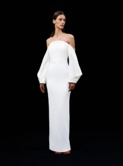 The Lotta Maxi Dress In Cream -LARA SALES STORE 027 017 v1 scaled