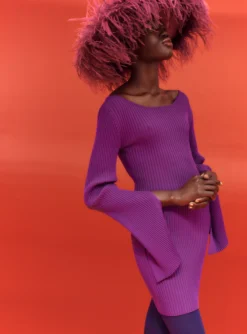 The Ario Mini Dress In Purple -LARA SALES STORE 02 15 SolaceLondon 14 041 v1 scaled