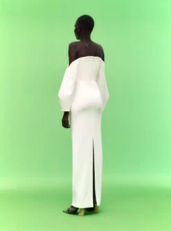 The Lotta Maxi Dress In Cream -LARA SALES STORE 02 19 SolaceLondon 31 022 v1