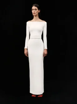 The Sabina Maxi Dress In Cream -LARA SALES STORE 031 003 v1 scaled