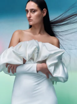 The Elson Maxi Dress In Cream