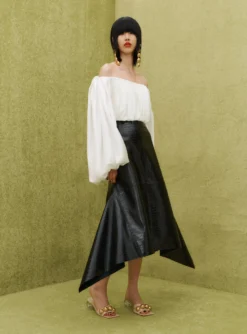 The Ayla Top In Cream -LARA SALES STORE 05 20 SolaceLondon RS22 18 032 v1 scaled