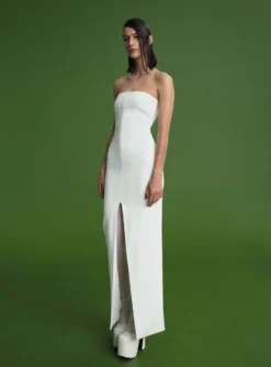 The Bysha Maxi Dress In Cream