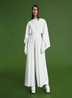 The Lara Jumpsuit In Cream