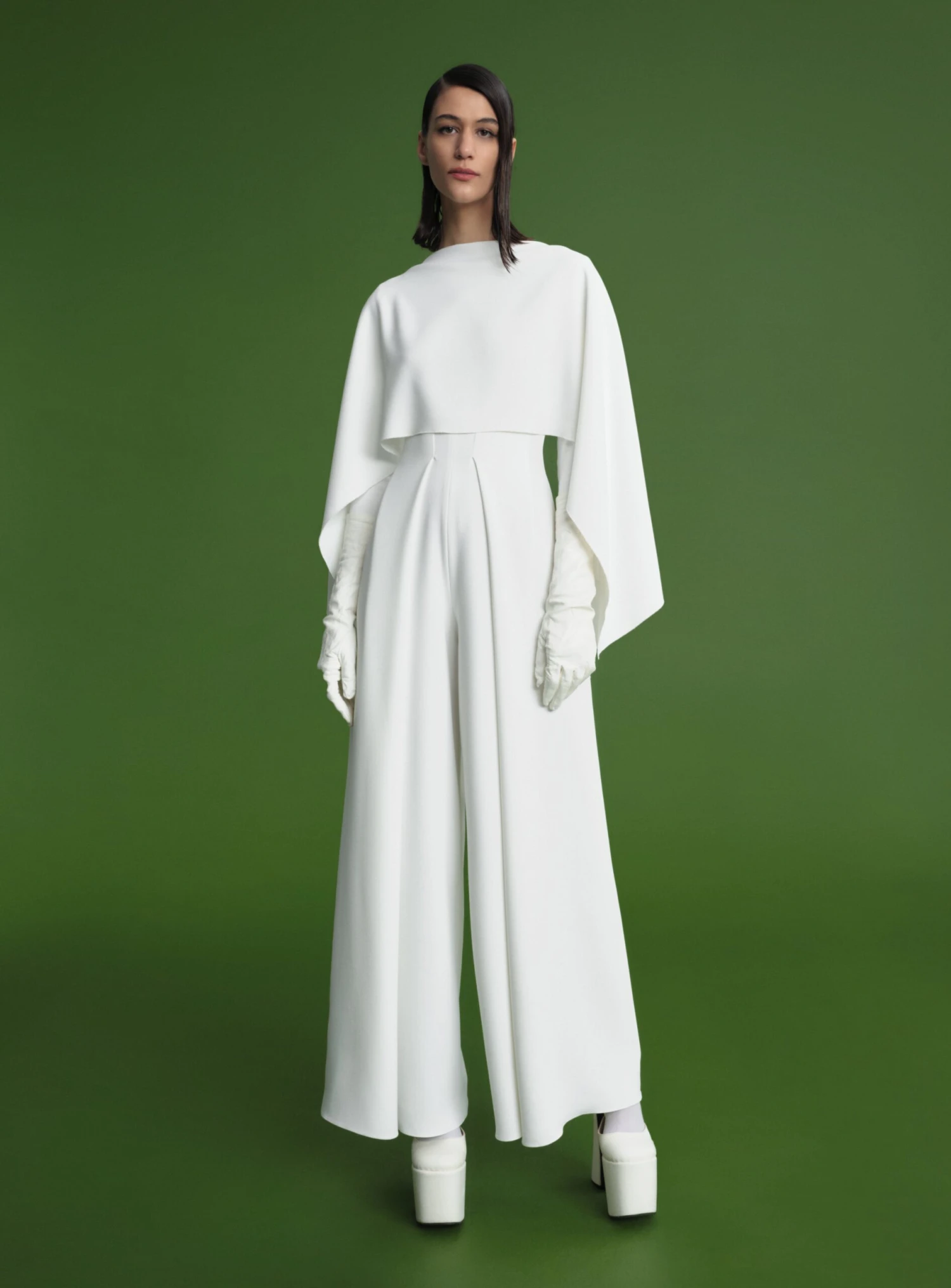 The Lara Jumpsuit In Cream 1 The Lara Jumpsuit In Cream