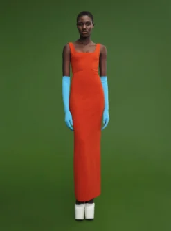 The Ola Maxi Dress In Copper