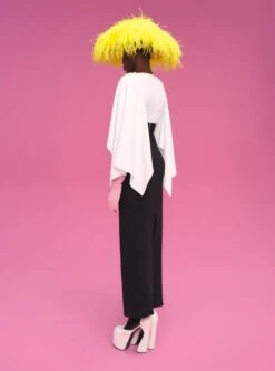 The Yael Maxi Dress Cream & Black -LARA SALES STORE 211119 SolaceLondon PF22 Look 53 015 v2