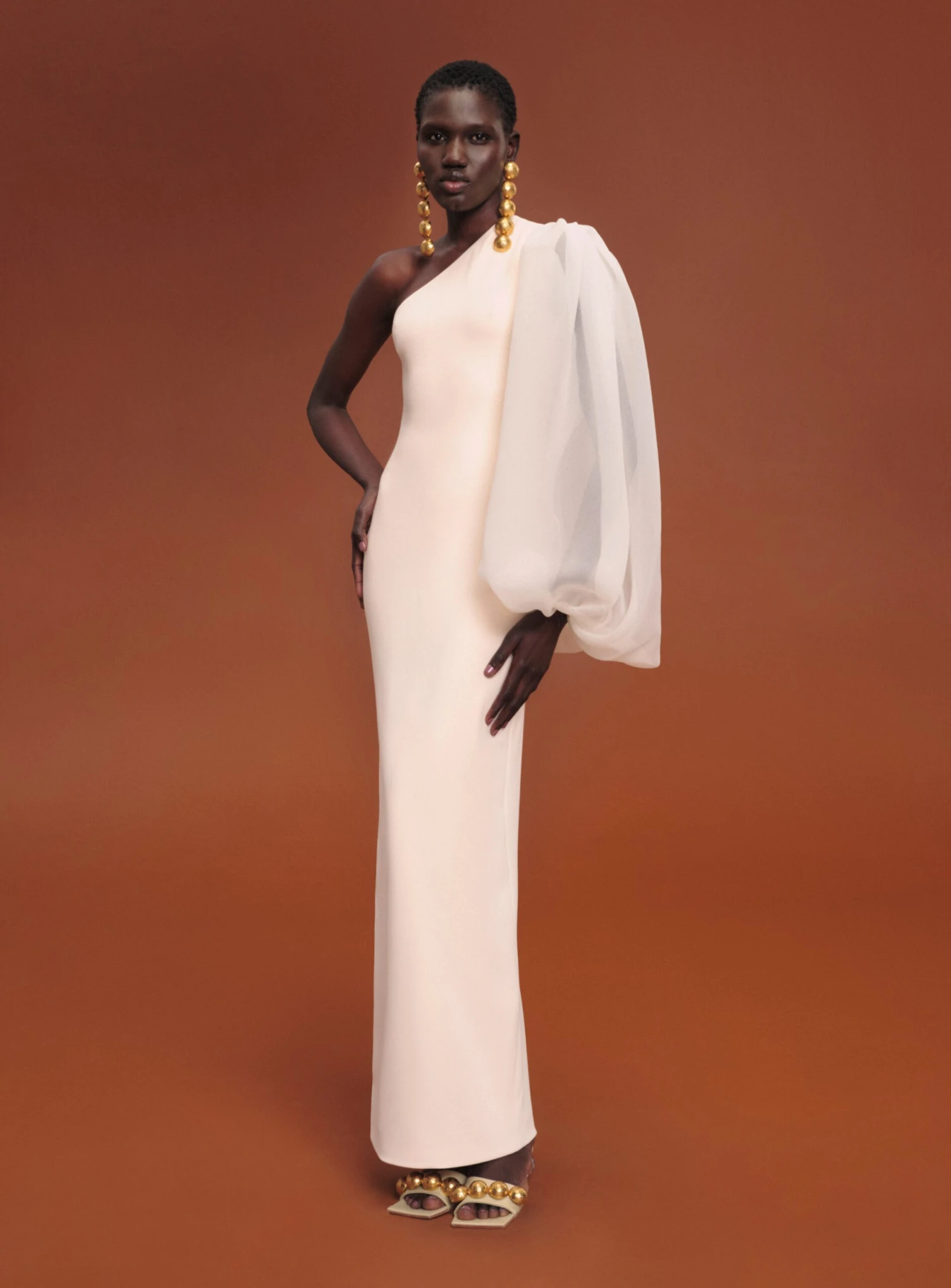 The Hudson Maxi Dress In Ivory 1 The Hudson Maxi Dress In Ivory