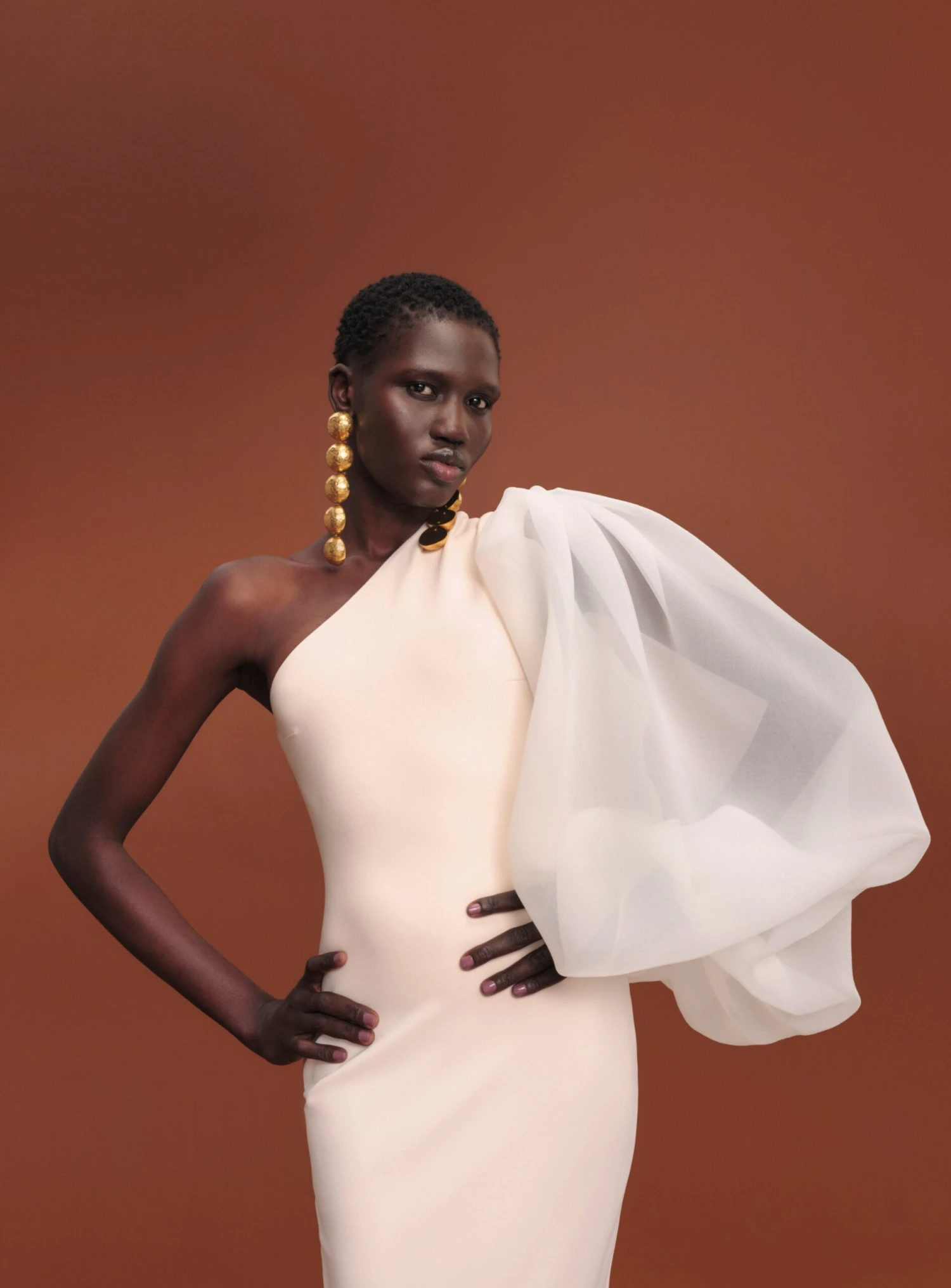 The Hudson Maxi Dress In Ivory 2 The Hudson Maxi Dress In Ivory - Image 2