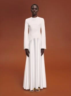 The Storm Maxi Dress In Cream