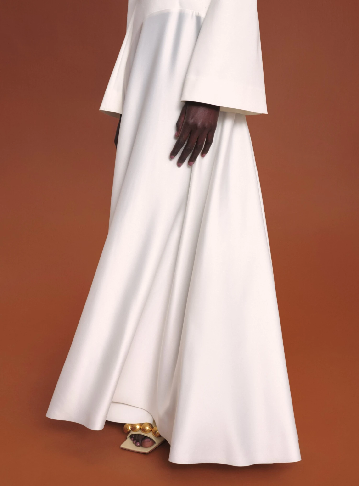 The Storm Maxi Dress In Cream 2 The Storm Maxi Dress In Cream - Image 2