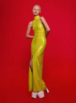 The Santina Maxi Dress In Citrus