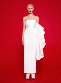 The Milena Maxi Dress In Cream