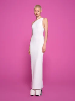 The Nadina Maxi Dress In Cream