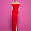 The Martina Maxi Dress In Red