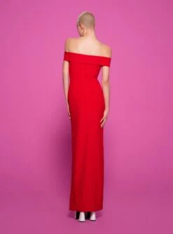 The Martina Maxi Dress In Red -LARA SALES STORE 220124 SolaceLondon FW22 51 102 v1