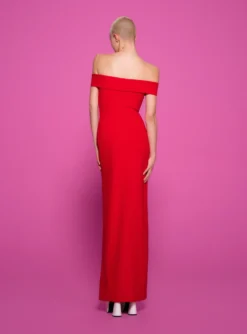 The Martina Maxi Dress In Red -LARA SALES STORE 220124 SolaceLondon FW22 51 102 v1 scaled