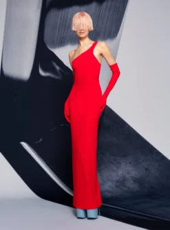 The Loretta Maxi Dress In Red