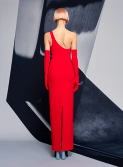 The Loretta Maxi Dress In Red -LARA SALES STORE 220210 SolaceLondon SS22 01 102 v1 scaled