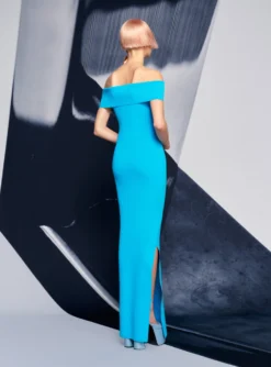 The Adina Maxi Dress In Blue -LARA SALES STORE 220210 SolaceLondon SS22 07 060 v1 scaled