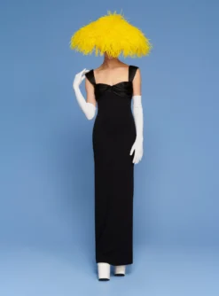 The Calluna Maxi Dress In Black -LARA SALES STORE 220211 SolaceLondon SS22 25 001 v1 scaled