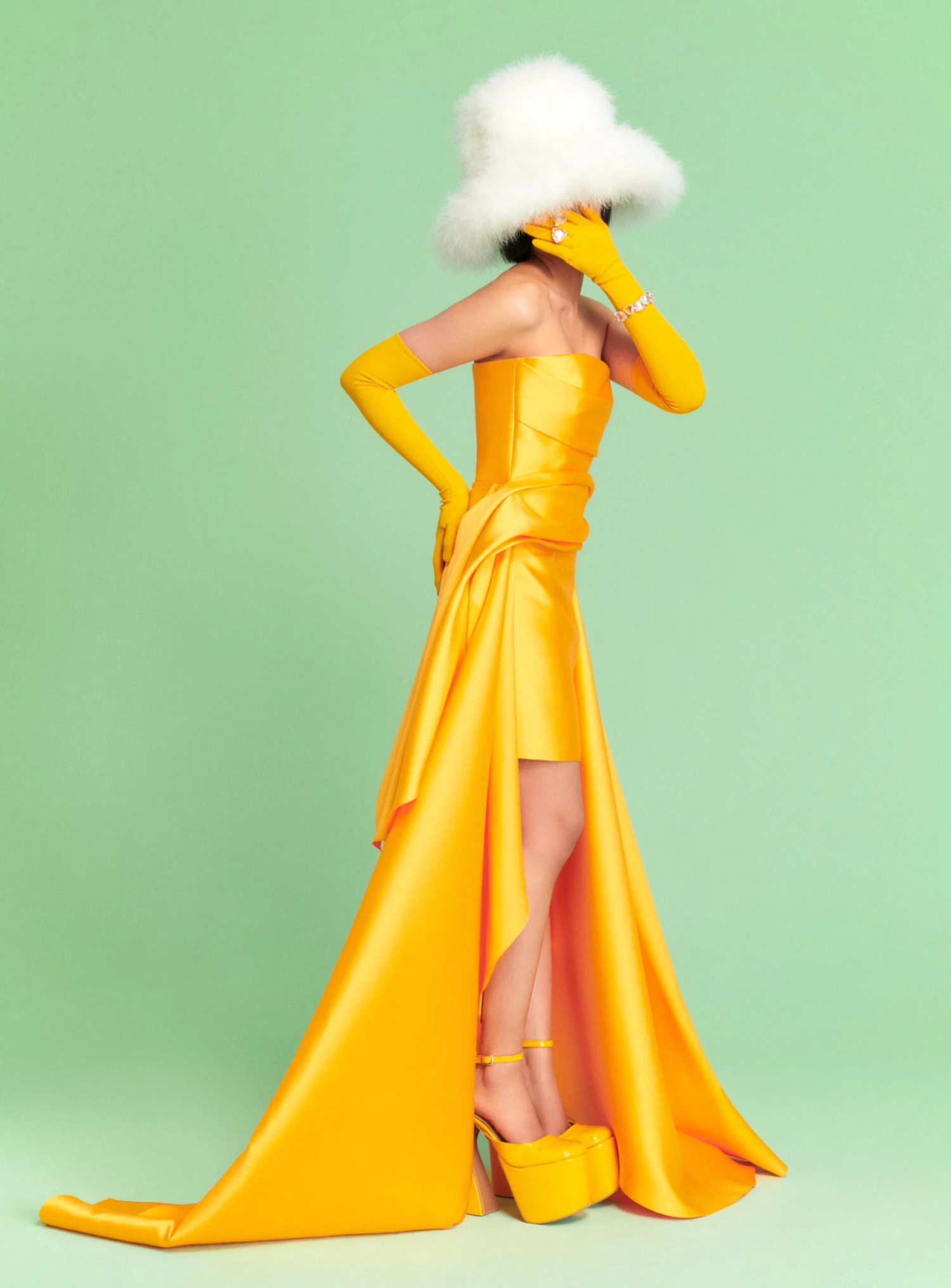 The Sydney Mini Dress In Mustard 1 The Sydney Mini Dress In Mustard