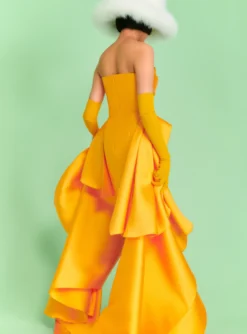 The Sydney Mini Dress In Mustard 7 The Sydney Mini Dress In Mustard -LARA SALES STORE 220407 SolaceLondon RS23 02 171 R1 scaled