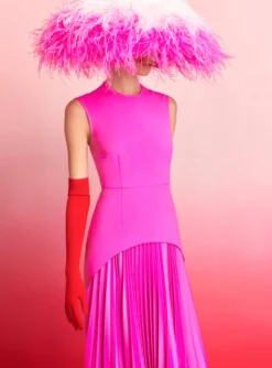 The Sofija Maxi Dress In Fuchsia -LARA SALES STORE 220407 SolaceLondon RS23 13 102 R1 scaled