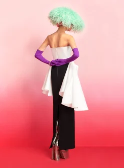 The Darra Maxi Dress In Cream & Black -LARA SALES STORE 220408 SolaceLondon RS23 19 050 R1 scaled