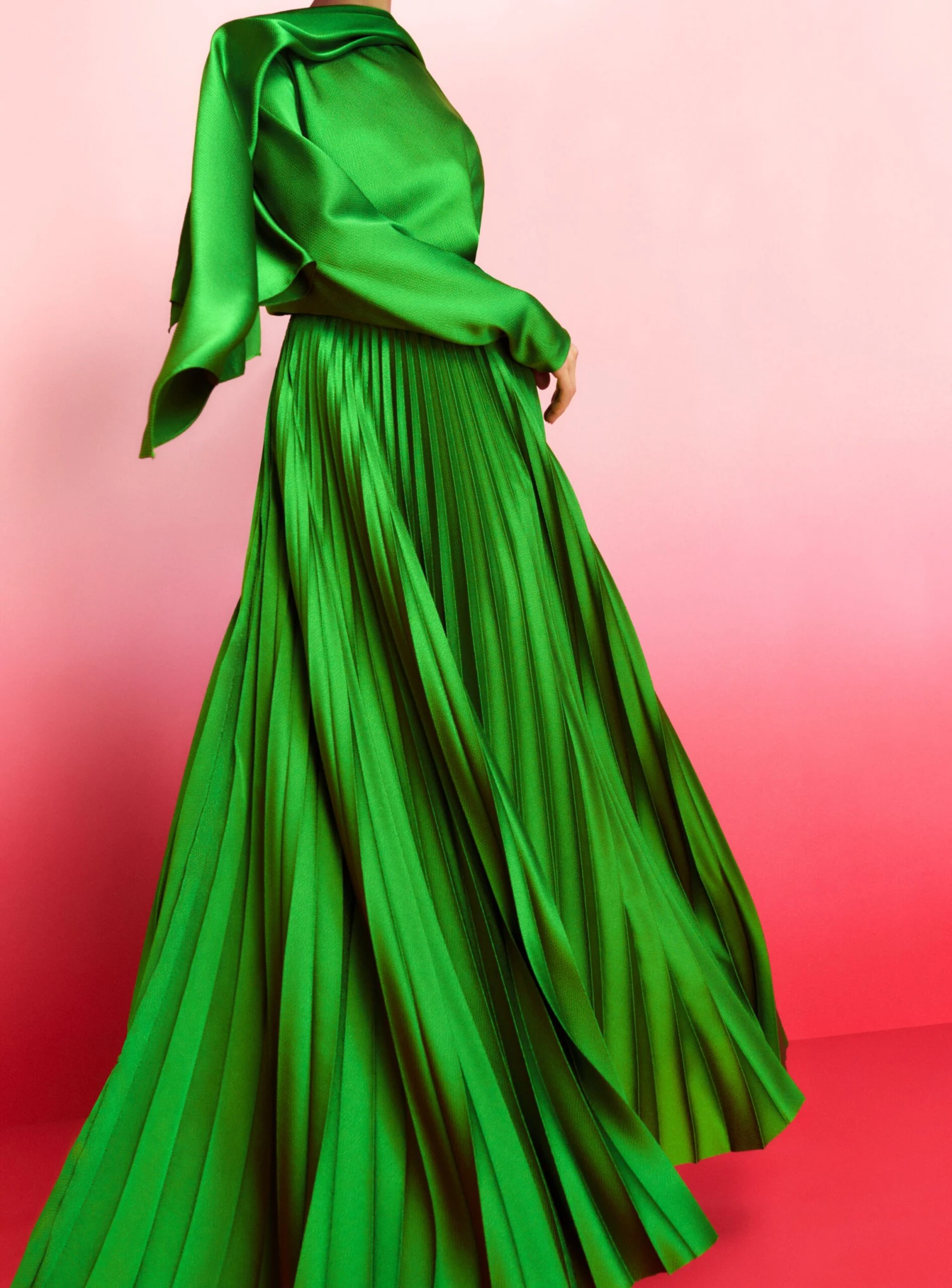 The Henley Skirt In Bright Green 1 The Henley Skirt In Bright Green