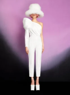 The Nova Jumpsuit In Cream