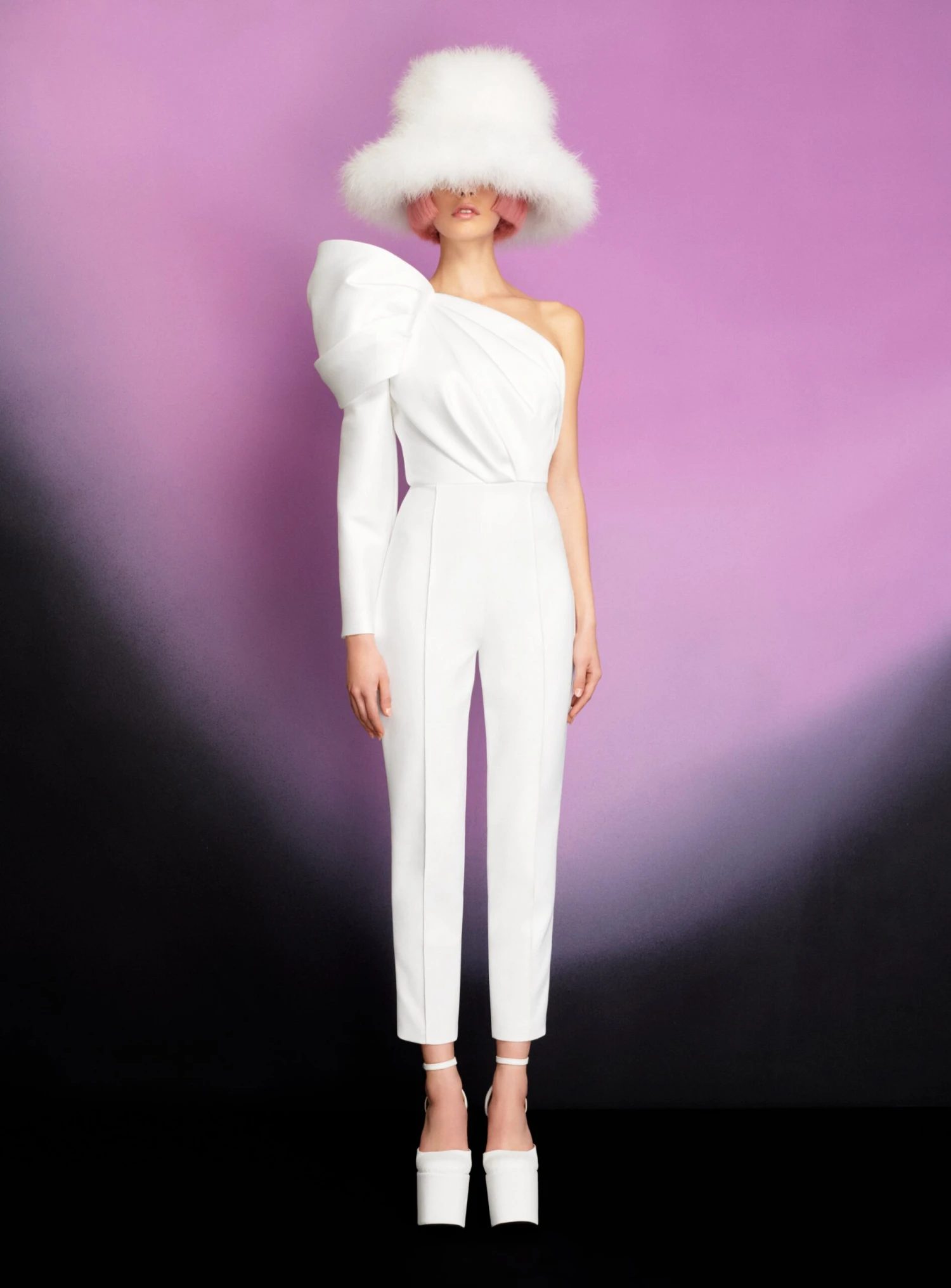 The Nova Jumpsuit In Cream 1 The Nova Jumpsuit In Cream