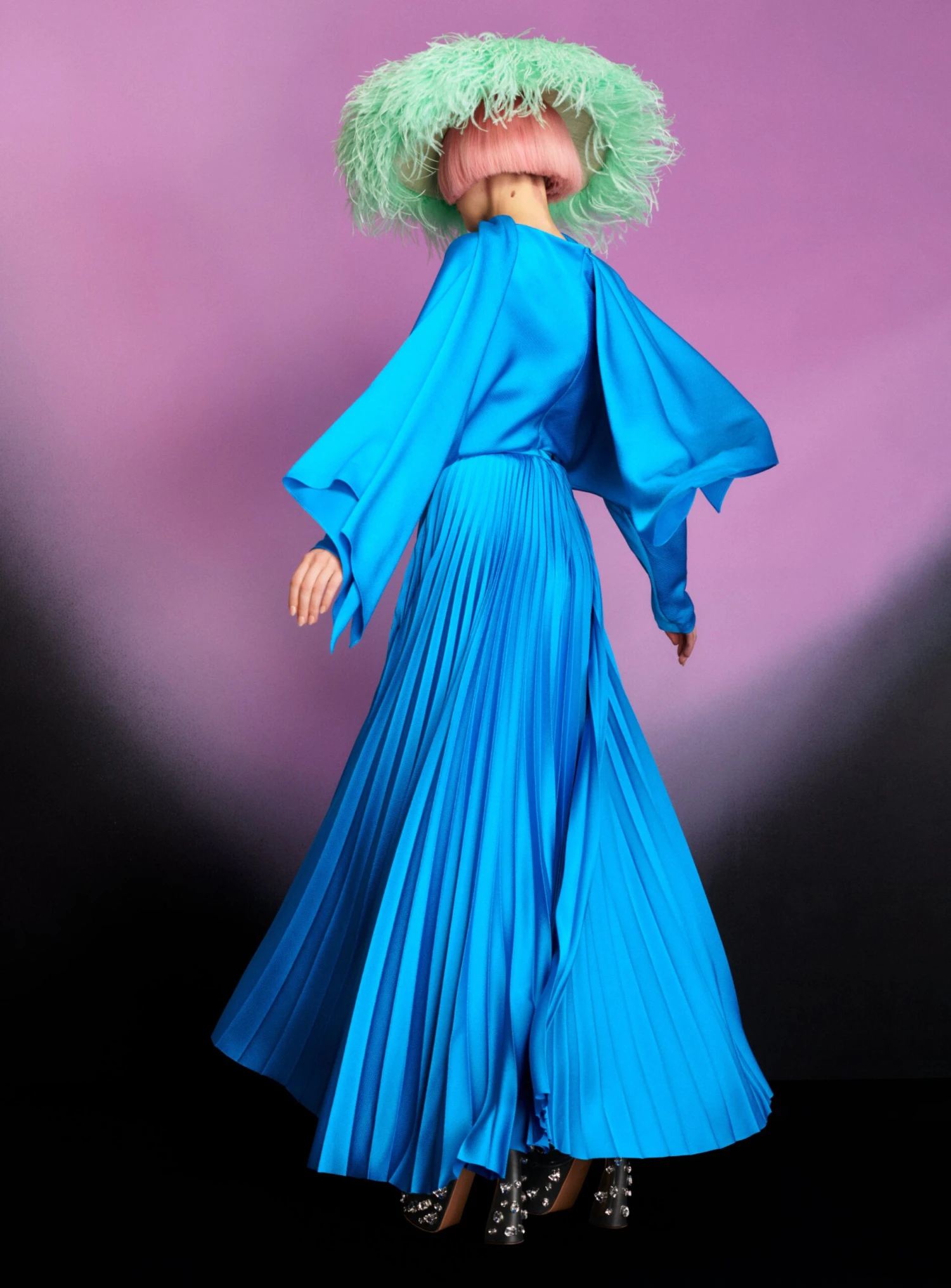 The Henley Skirt In Blue 2 The Henley Skirt In Blue - Image 2