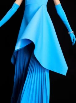 The Pippa Top In Blue -LARA SALES STORE 220411 SolaceLondon RS23 55 148