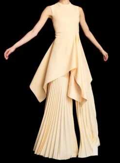 The Iris Trouser In Ivory