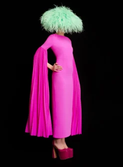 The Grace Maxi Dress In Fuchsia