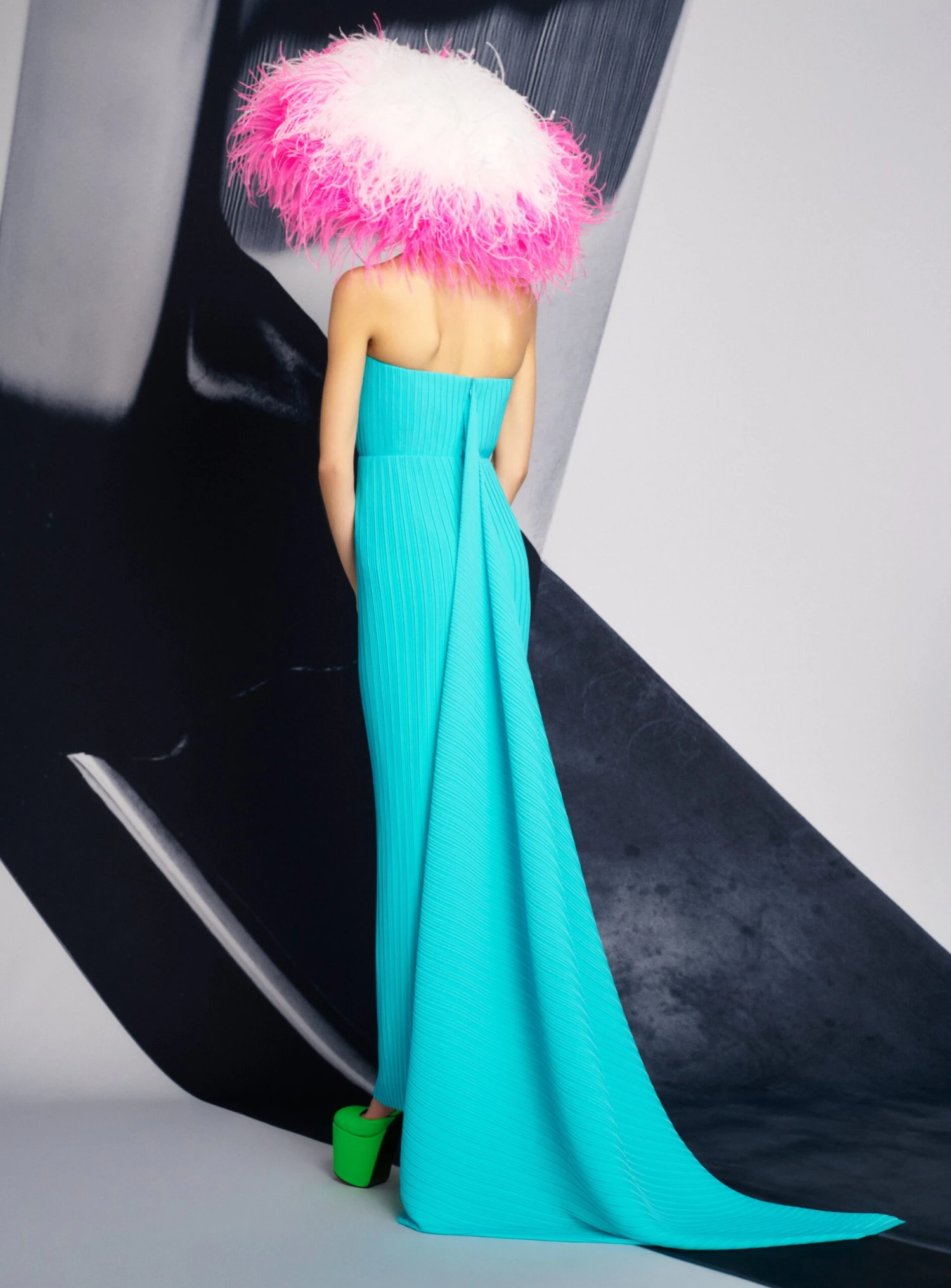 The Harlee Maxi Dress In Turquoise 2 The Harlee Maxi Dress In Turquoise - Image 2