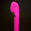 The Allegra Maxi Dress In Hot Pink