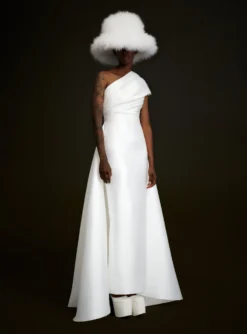 The Alba Maxi Dress In Cream