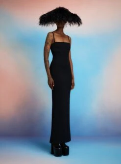 The Riley Maxi Dress In Black