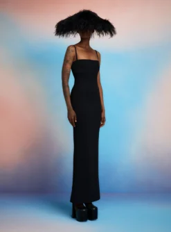 The Riley Maxi Dress In Black