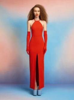 The Lila Maxi Dress In Red