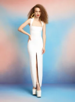 The Sofia Maxi Dress In Cream