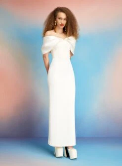 The Dakota Maxi Dress In Cream