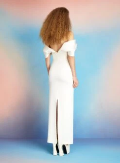 The Dakota Maxi Dress In Cream -LARA SALES STORE 220715 SolaceLondon SS23 29 134 R1