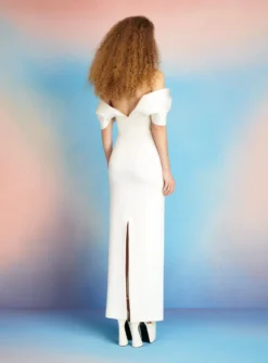 The Dakota Maxi Dress In Cream -LARA SALES STORE 220715 SolaceLondon SS23 29 134 R1 scaled