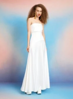 The Ava Maxi Dress In Cream