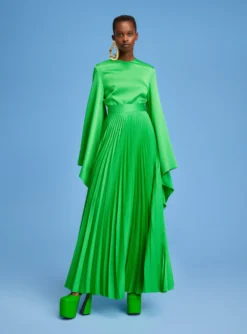 The Sage Maxi Dress In Green -LARA SALES STORE 220718 SolaceLondon SS23 37 084 R1 scaled
